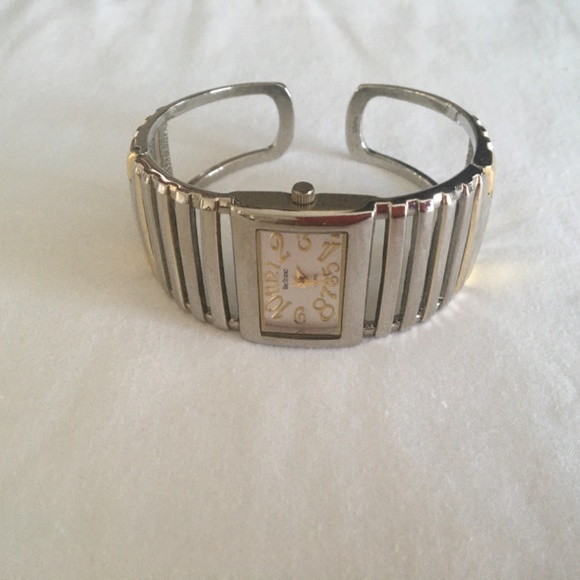 Gold and Silver Bracelet Watch - Picture 3 of 4